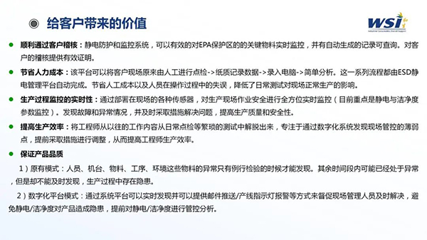 深化合作·共创未来 | WSI与TAA合作静电与洁净参数监控平台相关机电产品！